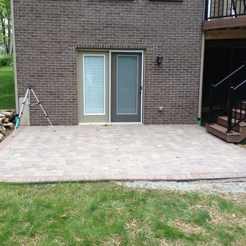 Deck and patio combination space in Clear Creek Township, Warren County, OH