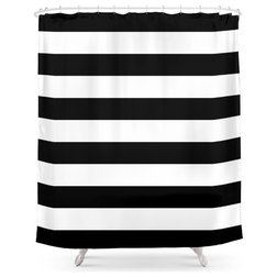 Contemporary Shower Curtains by Society6
