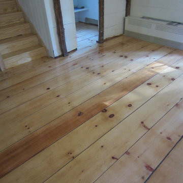WATER MILL ANTIQUE EASTERN WHITE PINE FLOOR REVIVED!