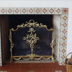 Tiled Fireplace  Design - Artwork