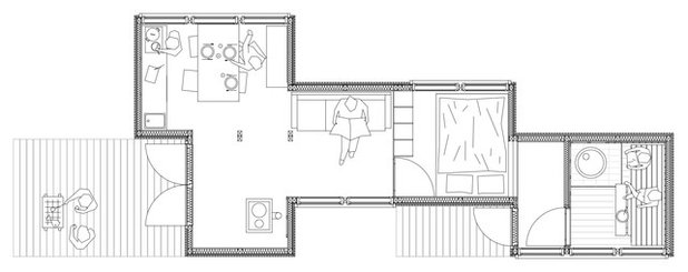 Moderne Plantegn by studio politaire