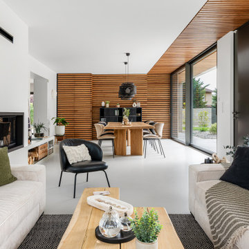 Japandi - Aménagement et Décoration d'une extension contemporaine