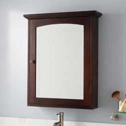 ASHFORD MEDICINE CABINET - DARK WALNUT - Medicine Cabinets