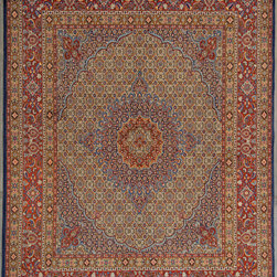 Persian Birjand (Mood) rug 6'4 X 7'10 - Area Rugs