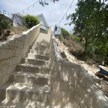 Retaining Walls, mailboxes, & columns, signs