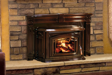 Boston 1200 & 1700 Cast Iron Wood Fireplace Insert