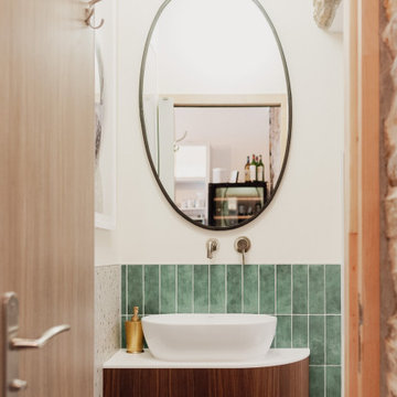 Toilettes d'un restaurant à l'esprit brézilien