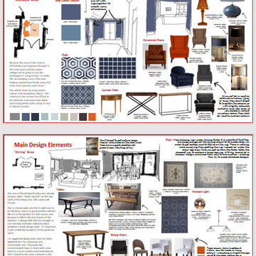 Kitchen/Family Room - "Natural Family Luxe"
