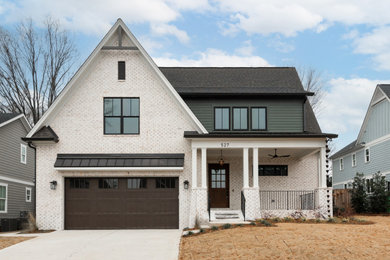 Home design - craftsman home design idea in Charlotte