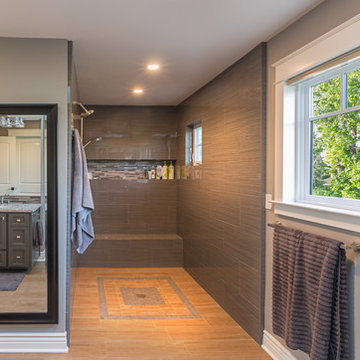 Curbless Master Bath's Shower