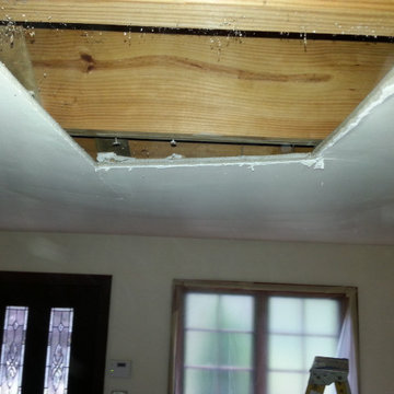Plaster Ceiling, Drywall Makeover