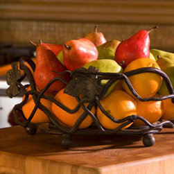 Iron Fruit Basket - Fruit Bowls And Baskets