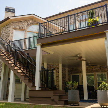Lawrenceville, GA Deckorators Deck Resurface, Under-Deck, and Trex Deck Lighting