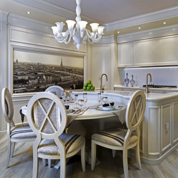 Cucina su misura in Boiserie