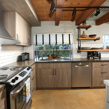 Echo Park Full Home Renovation and Addition - Industrial Artist Style