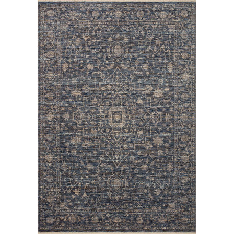 Loloi II Sorrento Midnight/Natural 11'6"x15'7" Area Rug