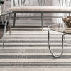 Contemporary Geometric Parallels Rug, 7'10"x11'2"