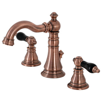 Fsc197Aklac Duchess Widespread Faucet With Retail Pop-Up, Antique Copper