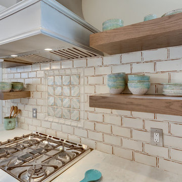 Transitional Two-Finish Kitchen Remodel Arlington, VA