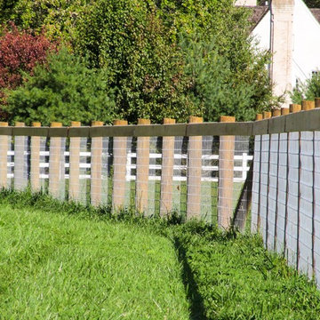 No-climb Wire Horse Fence