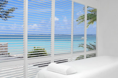 Inspiration for a transitional bedroom remodel in Tampa