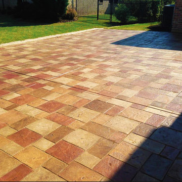Multi Colored Driveway