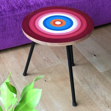 Painted wood slices - others