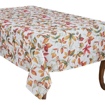 Holiday Autumn Leave Tablecloth, 70"x70"