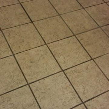 Before and After Tile & Grout Cleaning