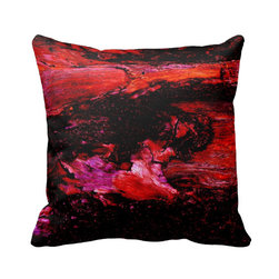 "Tree Trunk Two" JTG Art Pillow - Decorative Pillows