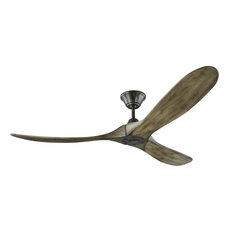 50 Most Por Midcentury Modern Ceiling Fans For 2018 Houzz Feiss Monte Carlo 60 Maverick Aged Pewter Ceiling Fans