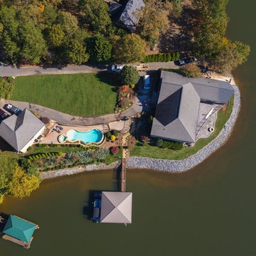 Massive Lakefront Deck