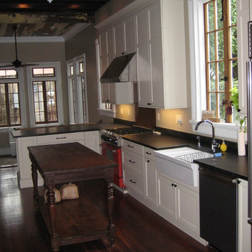 Kitchen Absolute Black Honed granite