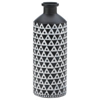 Mazara Black/White Vase