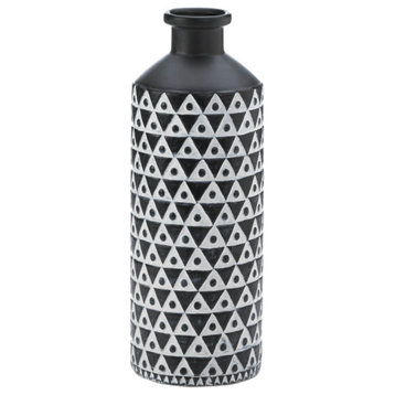 Mazara Black/White Vase