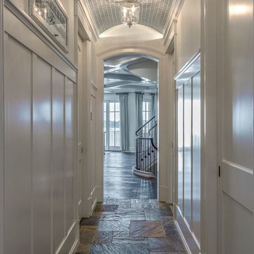 Coastal with French Chateau Characteristics