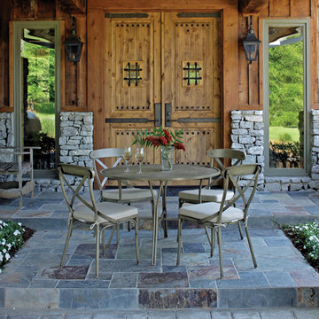 Outdoor Metal Bistro Table