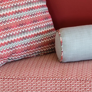 ローリーのトランジショナルスタイルのおしゃれなホームバーの写真