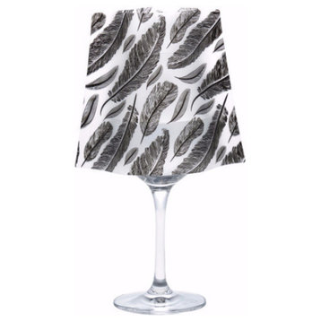 Modgy Wine Glass Shade, LaPlume, 4-Pack