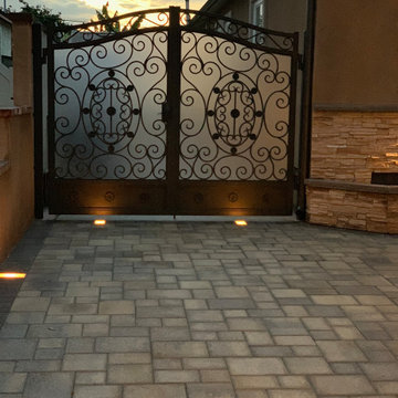 Swing Gates (Iron + Glass)