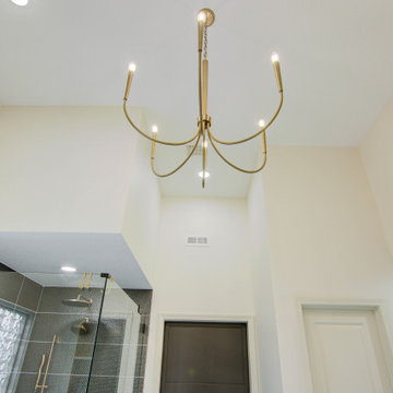 Majestic Golden Glow Bathroom Retreat