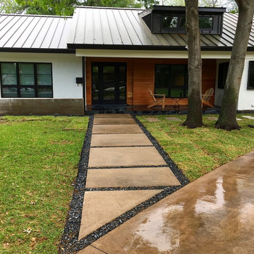 Fort Worth, Fairmont Area, Collaboration. Full scale outdoor/indoor remodel