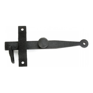 Wrought Iron Door Gate Latch Lock Set Width 6 1/2 Inches