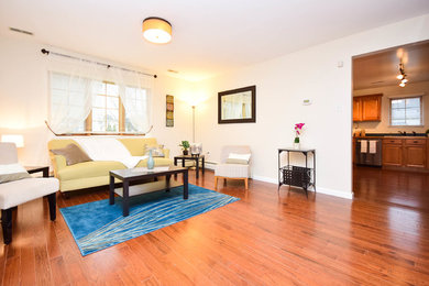 Home design - transitional home design idea in Philadelphia