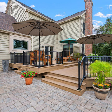 Timbertech Reserve Collection Antique Leather Decking & Westbury Railing