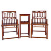 Consigned Chinese Antique Official's Hat Armchairs 4D25, 3-Piece Set