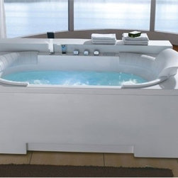 FontanaShowers Surf Hydromassage Bathtub - Bathtubs