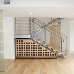 Under-Stair Wine Storage - Wine And Bar Cabinets