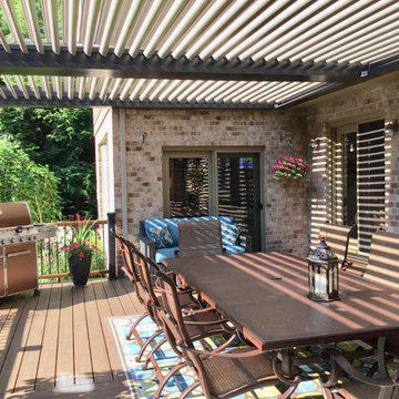StruXure Outdoor Louvered Roofs for decks