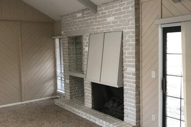 Inspiration for a timeless living room remodel in Kansas City
